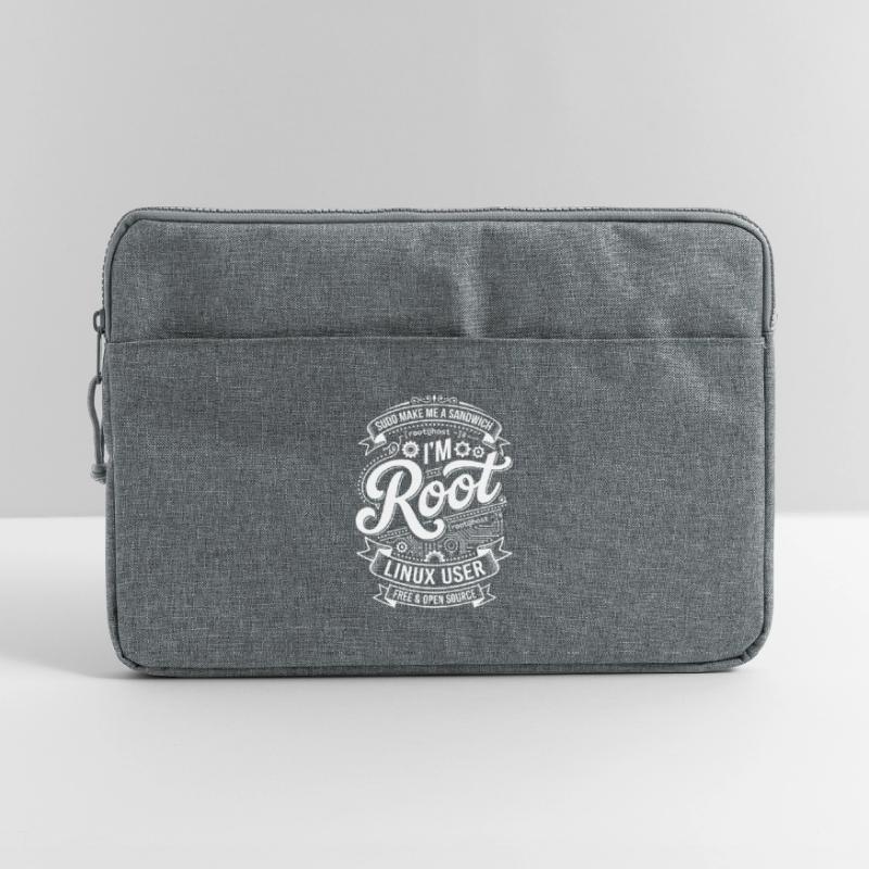 Ich bin Root – Linux User Laptoptasche 15"