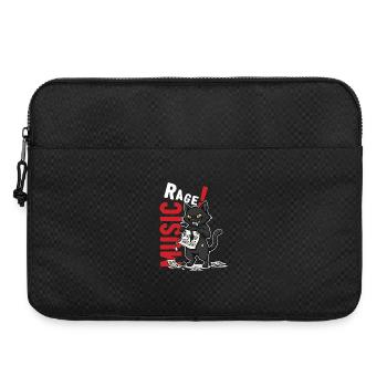 Music Rage Cat Notenblatt Humor - Laptoptasche 15" - Schwarz - Vorne
