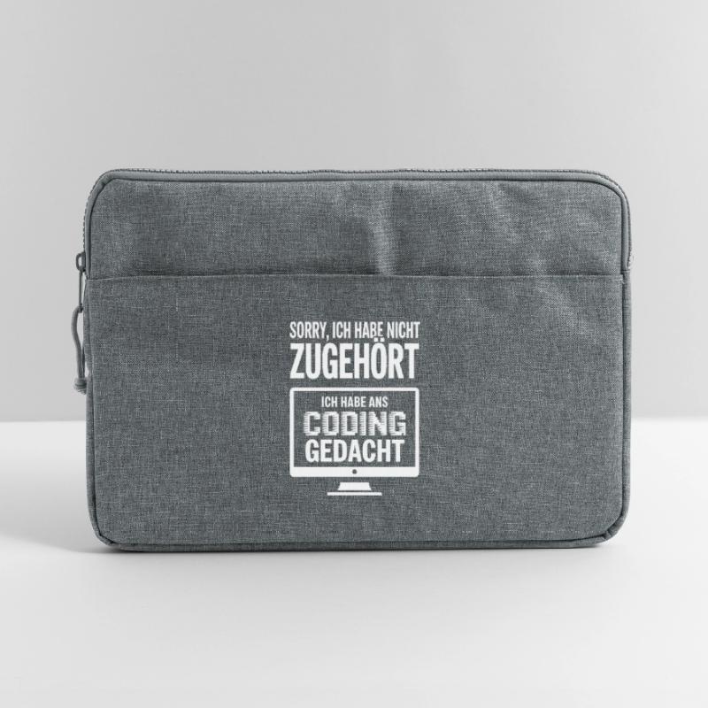 Pensée de codage : Mème Don’t Listen Sacoche pour ordinateur portable 15 pouces