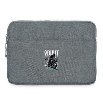 Spirit Sprint Moto Rider - Laptoptasche 15" - Grau meliert - Vorne