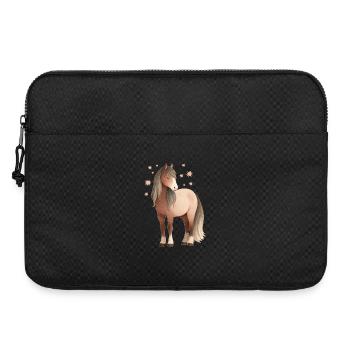 Étoiles de cheval - Sacoche pour ordinateur portable 15 pouces - noir - Devant