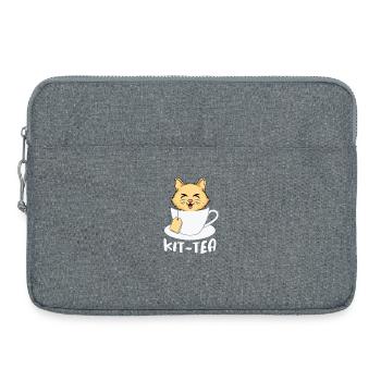Kit Tea Time - Laptoptasche 15" - Grau meliert - Vorne