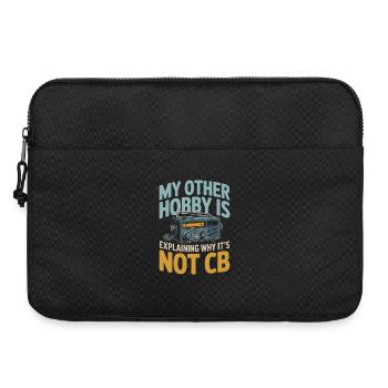 Nicht CB, sondern Amateurfunk | Funk Humor - Laptoptasche 15" - Schwarz - Vorne