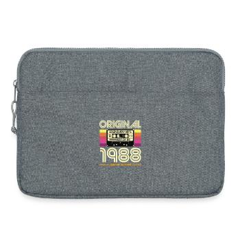Kassette 1988 Edition Retro - Laptoptasche 15" - Grau meliert - Vorne