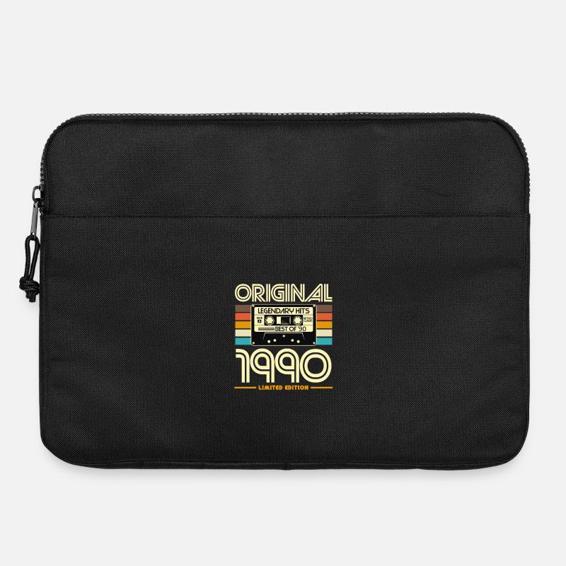 Original 1990 Cassette Rétro Hits - Sacoche pour ordinateur portable 15 pouces - noir