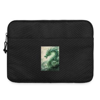 Der Smaragdwächter: Qinglong – Ewige Kraft - Laptoptasche 15" - Schwarz - Vorne