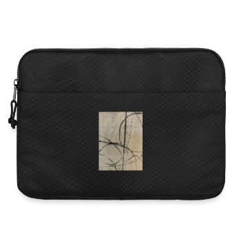 Abstrakte Kunst auf Pullover - Laptoptasche 15" - Schwarz - Vorne