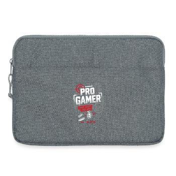 Pro Gamer No Mercy Style - Laptoptasche 15" - Grau meliert - Vorne