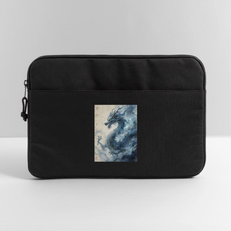 Die Sternennacht: Blauer Drache – Aether Laptoptasche 15"