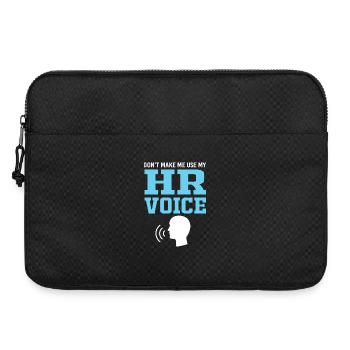 HR Manager - Laptop bag 15" - black - Front