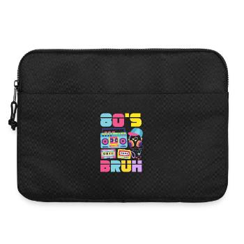 Retro Back to the 80s Vintage Design - Laptoptasche 15" - Schwarz - Vorne
