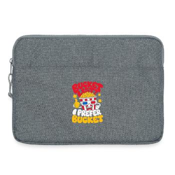 May The Popcorn Be With You - Laptoptasche 15" - Grau meliert - Vorne