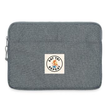 ESSEN SIE TRI REPEAT - Laptoptasche 15" - Grau meliert - Vorne
