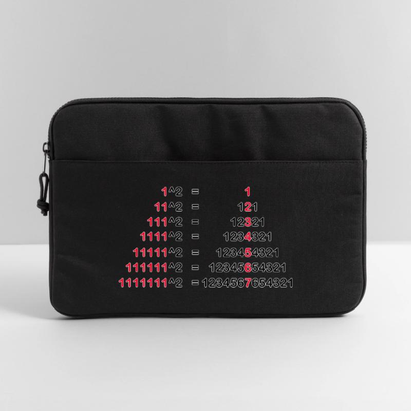 PAY POTENCY VALUE PALINDROME 1x1 HIGH TWO GIFT Laptop bag 15"