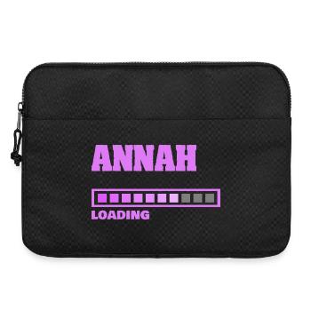 Annah - Laptop bag 15" - black - Front