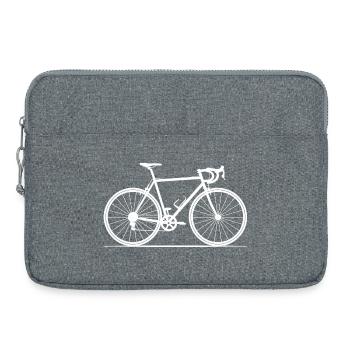 Cycling Cycling Mountain Bike MTB - Laptop bag 15" - heather grey - Front