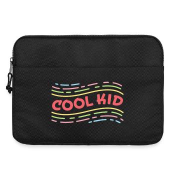 Cool Kid - positive bunte Affirmation für Kinder - Laptoptasche 15" - Schwarz - Vorne