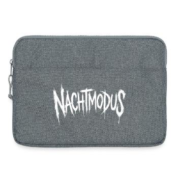 Night - Laptop bag 15" - heather grey - Front
