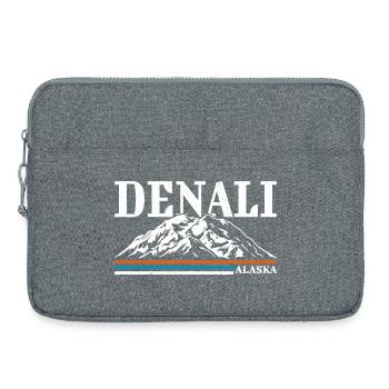 Alaska Denalis Nationalpark Retro - Laptoptasche 15" - Grau meliert - Vorne