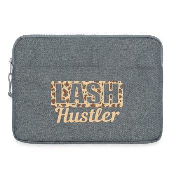 Cosmetics Make-up Beautician - Laptop bag 15" - heather grey - Front