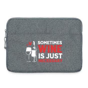 sommelier - Laptop bag 15" - heather grey - Front