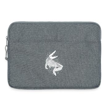 crocodile - Laptop bag 15" - heather grey - Front