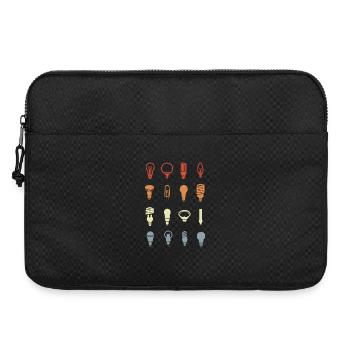 Glühbirnenfassungen - Laptoptasche 15" - Schwarz - Vorne