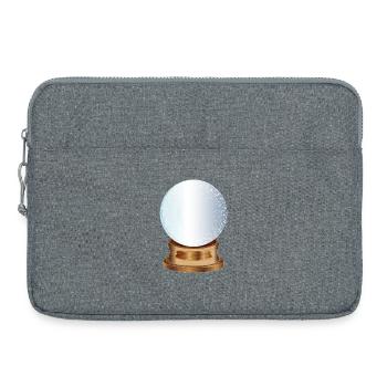 Boule à neige nostalgique vide à étiqueter - Sacoche pour ordinateur portable 15 pouces - gris chiné - Devant