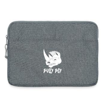 Kopf des Breitmaulnashorns - Laptoptasche 15" - Grau meliert - Vorne