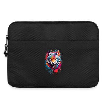 Cool Wolf - Laptop bag 15" - black - Front
