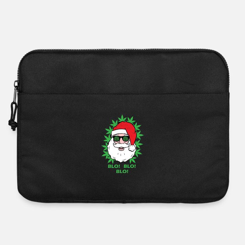 Weihnachtsmann - Blo! Blo! Blo! - Laptoptasche 15" - Schwarz