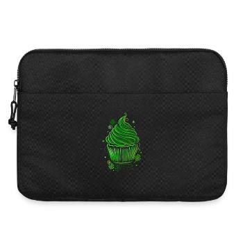 Muffin Cupcake de la Saint-Patrick - Sacoche pour ordinateur portable 15 pouces - noir - Devant