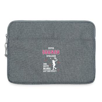 Courge Meilleure Maman Maman Fête des Mères Anniversaire - Sacoche pour ordinateur portable 15 pouces - gris chiné - Devant