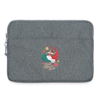 Folklore Tanz Mexiko Mexikanische Frau - Laptoptasche 15" - Grau meliert - Vorne