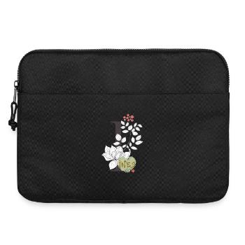 Letter I Ines - Laptop bag 15" - black - Front