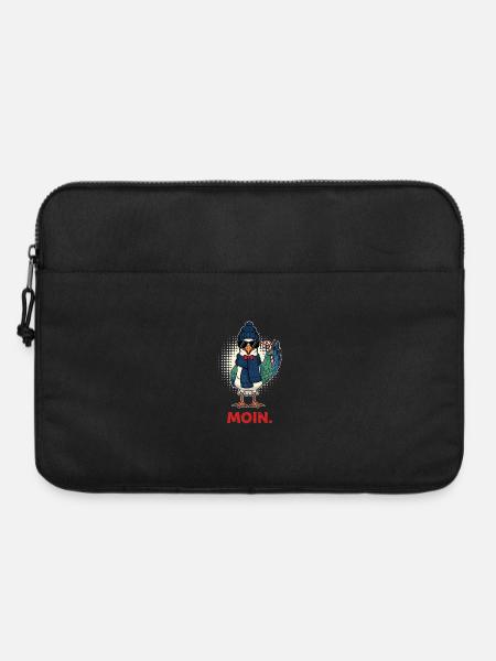 Moin Seagull Seemann Frise orientale Vacances - Sacoche pour ordinateur portable 15 pouces - noir