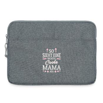 This is what a cool mom looks like Best Mom Mommy - Laptop bag 15" - heather grey - Front