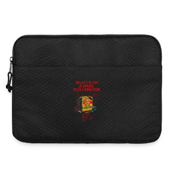 Ersatz-Flux-Kondensator Retro Tech Mystery Shirt - Laptoptasche 15" - Schwarz - Vorne