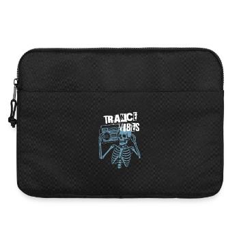 Trance Vibes Skeleton Boombox - Sacoche pour ordinateur portable 15 pouces - noir - Devant