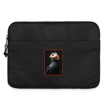 Puffin Papageientaucher - Laptoptasche 15" - Schwarz - Vorne