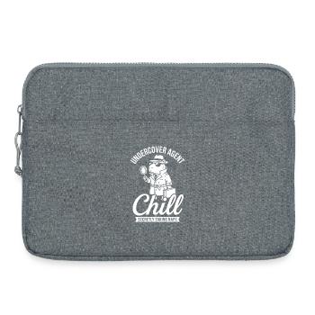 Undercover Agent Chill – Capybara - Laptop bag 15" - heather grey - Front