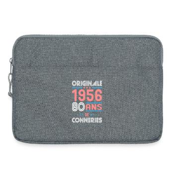 Original – 1956 – 70 Jahre - Laptoptasche 15" - Grau meliert - Vorne