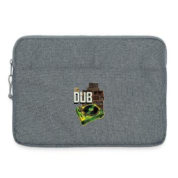 Platine Dub Reggae Soundsystem - Sacoche pour ordinateur portable 15 pouces - gris chiné - Devant