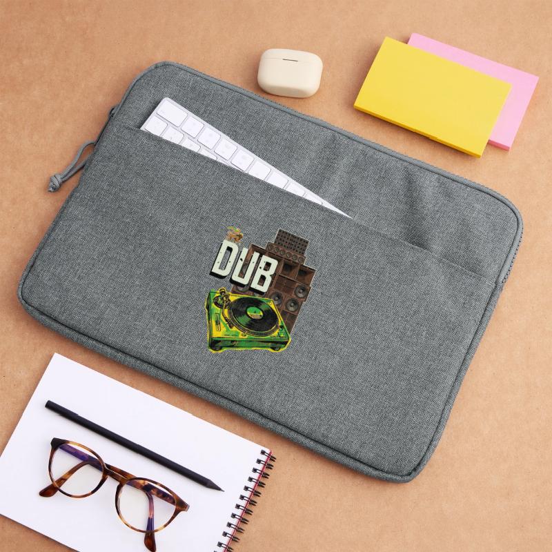 Dub Reggae Soundsystem Turntable Laptop bag 15"