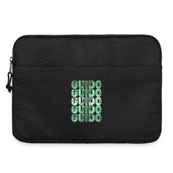 Guido comme prénom - Sacoche pour ordinateur portable 15 pouces - noir - Devant