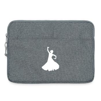 Tanzen - Laptoptasche 15" - Grau meliert - Vorne
