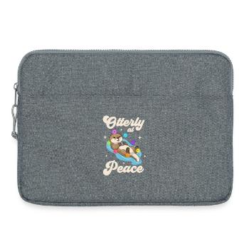 Otter Peace - Chakra Harmony - Laptop bag 15" - heather grey - Front