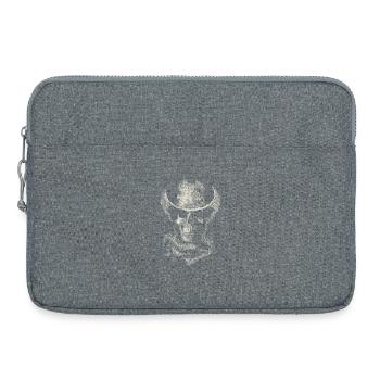 skull cowboy - Sacoche pour ordinateur portable 15 pouces - gris chiné - Devant