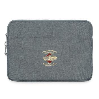 Muscle car américain KingRoad - Sacoche pour ordinateur portable 15 pouces - gris chiné - Devant