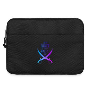 Sabre de pirate - Sacoche pour ordinateur portable 15 pouces - noir - Devant